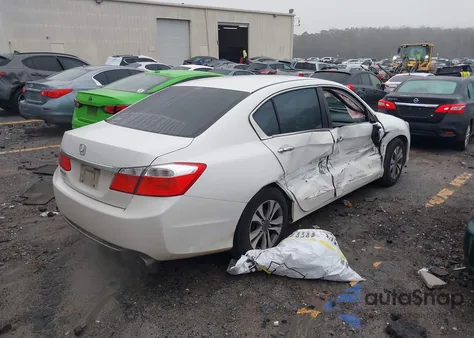 2014 Honda Accord Lx из США, поврежденный, VIN 1HGCR2F37EA031619